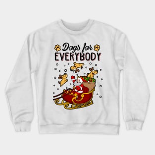 Dog Lover Ugly Christmas Sweater Crewneck Sweatshirt